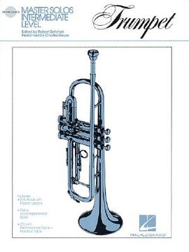 portada master solos intermediate level - trumpet: book/cd pack [with cd audio] (in English)