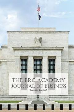 portada The BRC Academy Journal of Business Volume 6 Number 1 (in English)