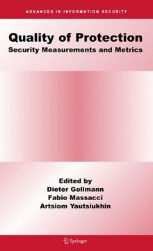 portada quality of protection: security measurements and metrics (en Inglés)