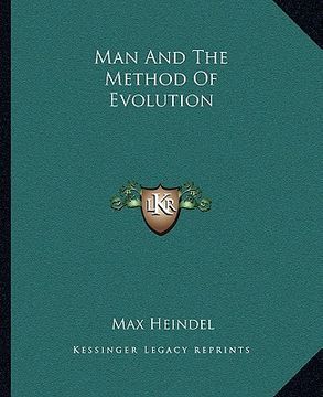 portada man and the method of evolution (in English)