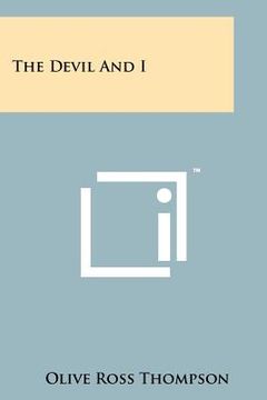 portada the devil and i