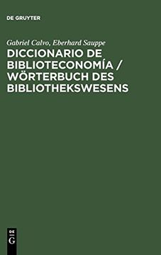 portada Diccionario de Biblioteconomía (en Alemán)