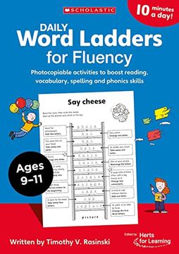 portada Daily Word Ladders for Fluency for Ages 9 to 11