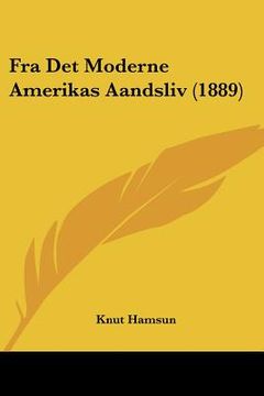portada fra det moderne amerikas aandsliv (1889) (in English)