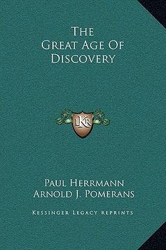 portada the great age of discovery (en Inglés)