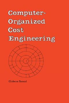 portada computer-organized cost engineering (en Inglés)