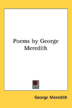 portada poems by george meredith (en Inglés)