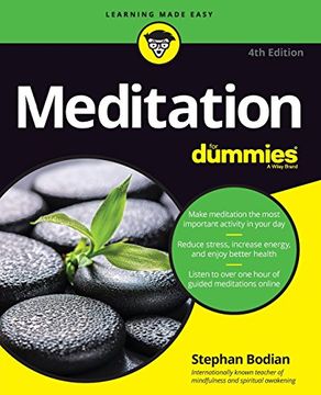 portada Meditation For Dummies (en Inglés)