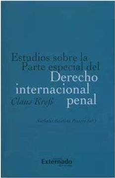 portada Estudios Sobre la Parte Especial del Derecho Internacional Penal