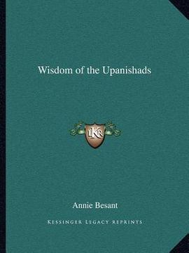 portada wisdom of the upanishads