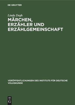 portada Märchen, Erzähler und Erzählgemeinschaft (in German)