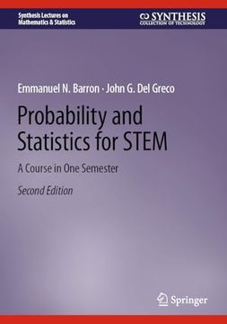 portada Probability and Statistics for Stem: A Course in One Semester (en Inglés)