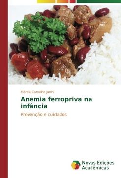 portada Anemia ferropriva na infância: Prevenção e cuidados (Portuguese Edition)