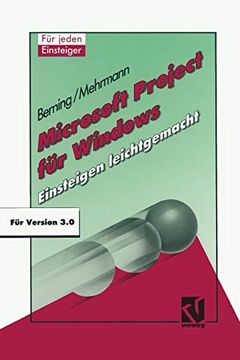 portada Microsoft Project für Windows Einsteigen Leichtgemacht (en Alemán)