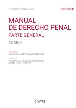portada Manual de Derecho Penal Tomo i. Parte General