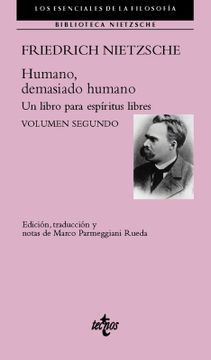 portada Humano, demasiado humano (in Spanish)