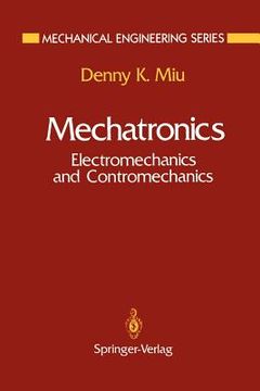 portada mechatronics: electromechanics and contromechanics