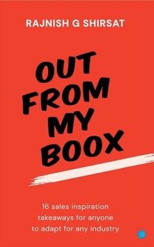 portada Out From My BooX: 16 sales inspiration takeaways for anyone to adapt 