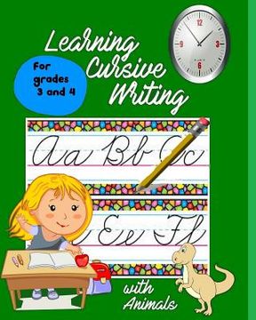 portada Learning Cursive Writing with Animals: For Grades 3 and 4 (in English)