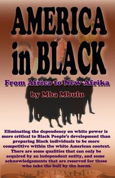 portada America in Black: From Africa to New Afrika (en Inglés)
