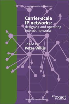 portada Carrier-Scale ip Networks: Designing and Operating Internet Networks (Telecommunications) (in English)