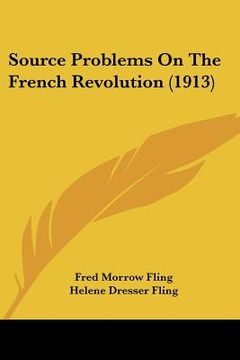 portada source problems on the french revolution (1913) (in English)