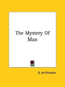 portada the mystery of man (en Inglés)