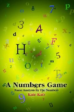 portada a numbers game: name analysis by the numbers (en Inglés)
