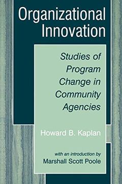portada Organizational Innovation: Studies of Program Change in Community Agencies (en Inglés)