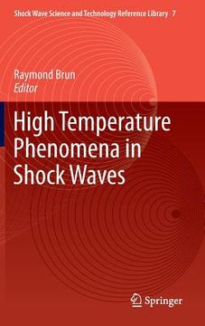 portada high temperature phenomena in shock waves