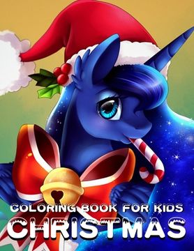 portada Christmas Coloring Book for kids (en Inglés)