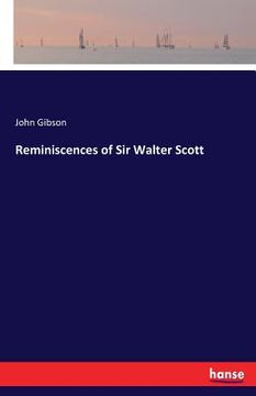 portada Reminiscences of Sir Walter Scott