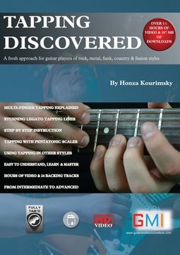 portada Tapping Discovered: A fresh approach for guitar players of rock, metal, funk, country & fusion styles (en Inglés)