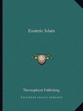 portada esoteric islam (in English)