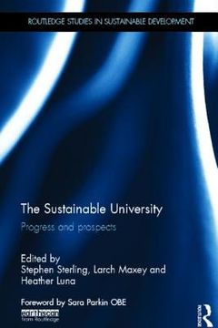 portada the sustainable university: progress and prospects