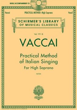 portada Practical Method Of Italian Singing: For High Soprano (Schirmer's Library of Musical Classics)
