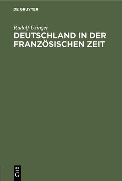 portada Deutschland in der Französischen Zeit (en Alemán)