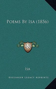 portada poems by isa (1856) (en Inglés)