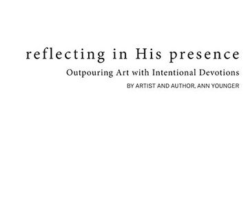 portada Reflecting in his Presence: Outpouring art With Intentional Devotions (in English)