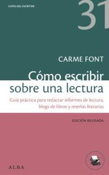 portada Cómo escribir sobre una lectura: Edición revisada