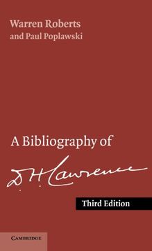 portada A Bibliography of d. H. Lawrence 