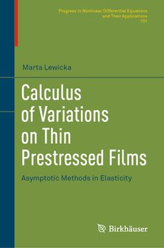 portada Calculus of Variations on Thin Prestressed Films: Asymptotic Methods in Elasticity (en Inglés)