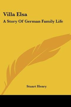 portada villa elsa: a story of german family life (en Inglés)