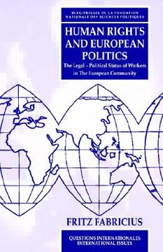 portada human rights and european politics (en Inglés)