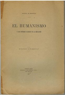 portada El Humanismo y los Estudios Clasicos de la Educacion