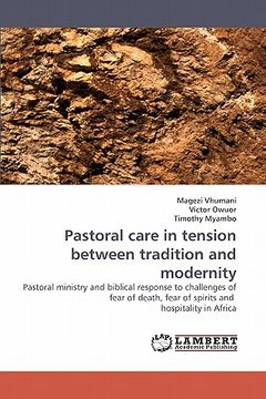 portada pastoral care in tension between tradition and modernity