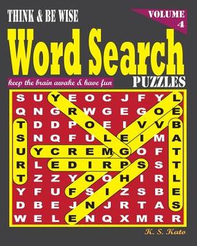 portada Think & be Wise Word Search Puzzles, Vol. 4 (en Inglés)