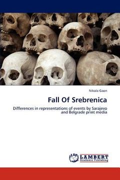 portada fall of srebrenica (en Inglés)