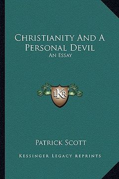 portada christianity and a personal devil: an essay (en Inglés)