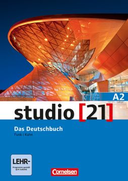 portada Studio 21 a2. Completo (Incluye Cd): Deutschbuch a2 mit Dvd-Rom (en Alemán)